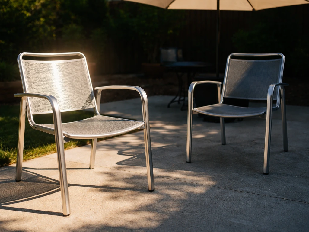 Does Aluminum Patio Furniture Get Hot in the Sun?