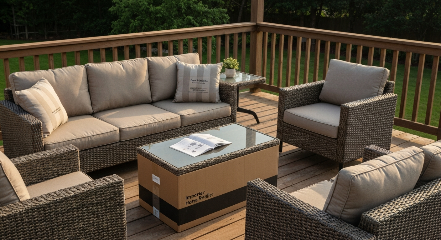 Who Makes Style Selections Patio Furniture: Identify Maker